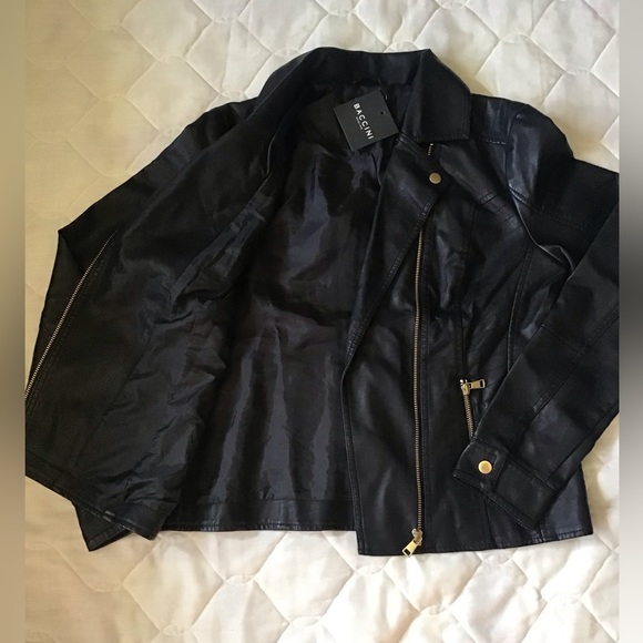 Women’s Baccini Leather Jacket - Picture 3 of 4